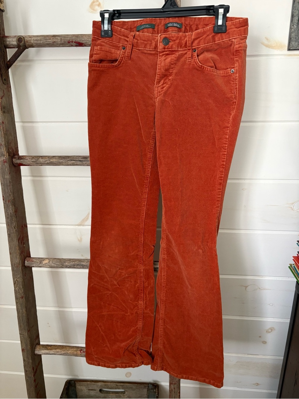 wild fable Burnt Orange Corduroy Flare Pants